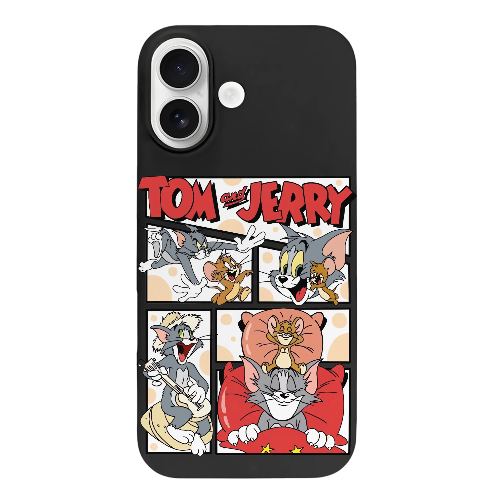 トムとジェリー グッズ トム - iPhone 17 シリーズ シリコンケース 薄型 耐衝撃 指紋防止 ソフトタッチカバー 精密フィット 傷防止 保護ケース iPhone 17/17 Air/17 Pro/17 Pro Max 対応